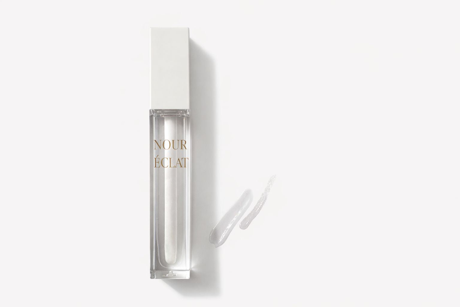 Glass Kiss Luxury Lip Gloss - High-Shine Glossy Finish | NOUR ÉCLAT